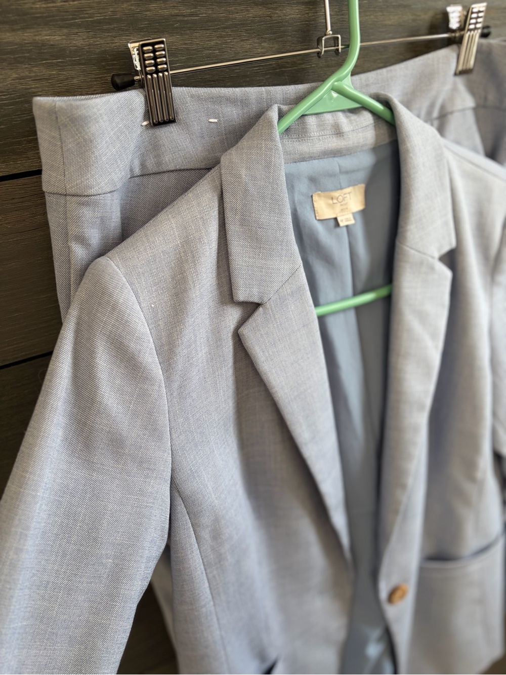 LOFT Blue Lightweight Women’s Suit Set